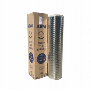 Tapis d'Insonorisation Autocollant en Butyle Premium ABM Xtreme en Rouleaux - 1.5mm, 1m2 Insonorisation Acoustique en Butyle ABM Xtreme abm butyl mat avis ABM Insulation
