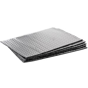 Tapis d'Insonorisation Autocollant en Butyle ABM Xtreme Premium en Feuilles - 1.5mm, 0.05m2 Insonorisation Acoustique en Butyle ABM Xtreme aluminium butyle mat ABM Insulation