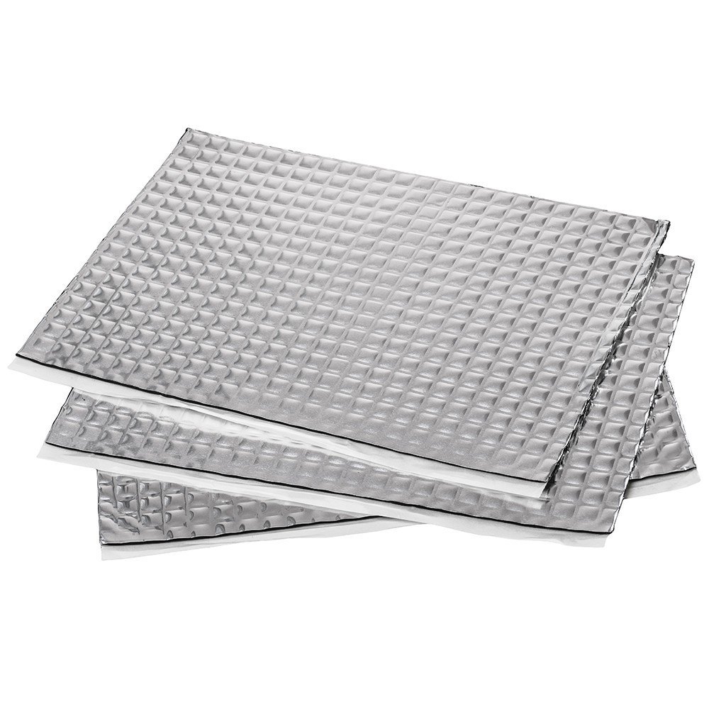 Tapis d'Insonorisation Autocollant en Butyle ABM Xtreme Premium en Feuilles - 1.5mm, 0.05m2 ABM Insulation Tapis d'Insonorisation Autocollant en Butyle ABM Xtreme Premium en Feuilles - 1.5mm, 0.05m2 Insonorisation Acoustique en Butyle ABM Xtreme aluminium butyle mat ABM Insulation