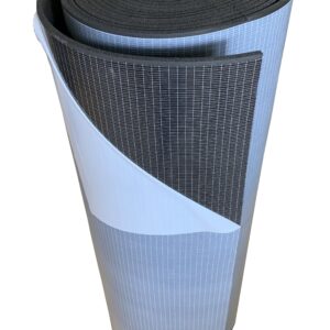 Mousse de Caoutchouc. Isolation Acoustique Autocollante ABM - 10mm, 1m2 Polyuréthane Caoutchouc Mousse Isolante mousse acoustique autocollante ABM Insulation