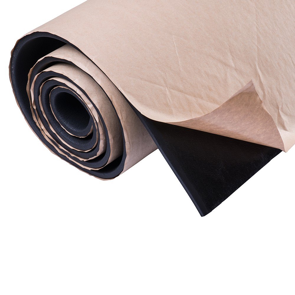 Tapis d'Insonorisation Autocollant en Butyle ABM Xtreme Premium en Feuilles - 1.5mm, 0.05m2 Insonorisation Acoustique en Butyle ABM Xtreme aluminium butyle mat ABM Insulation