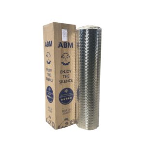 Tapis d'Insonorisation Autocollant en Butyle ABM Professional en Rouleaux - 1.5mm, 2m2 Insonorisation Acoustique en Butyle ABM Professional abm premium butyl mat ABM Insulation