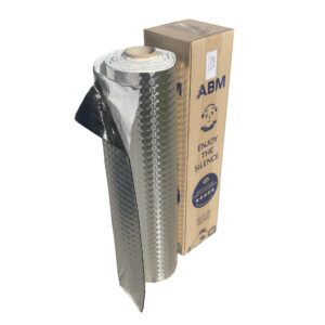Tapis d'Insonorisation Autocollant en Butyle ABM Professional en Rouleaux - 1.5mm, 2m2 Insonorisation Acoustique en Butyle ABM Professional abm premium butyl mat ABM Insulation