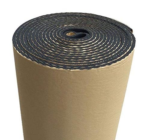 Mousse de Caoutchouc Insonorisation Autocollante ABM - 19mm, 1m2 Polyuréthane Caoutchouc Mousse Isolante avis mousses d'insonorisation ABM Insulation