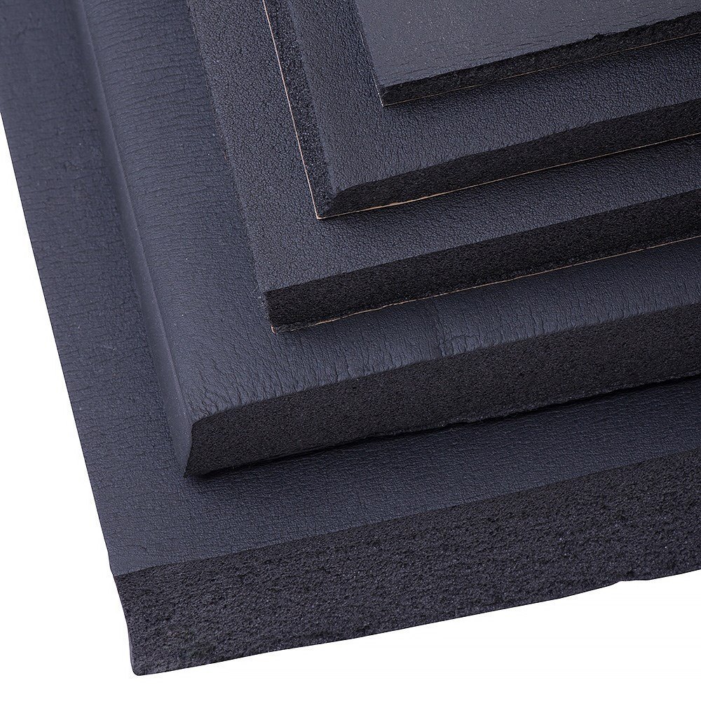Mousse de Caoutchouc Isolation Acoustique Autocollant ABM - 50mm, 1m2 ABM Insulation Mousse de Caoutchouc Isolation Acoustique Autocollant ABM - 50mm, 1m2 Polyuréthane Caoutchouc Mousse Isolante mousse acoustique autocollante ABM Insulation
