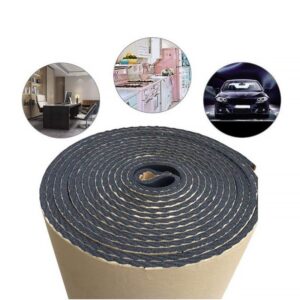 Mousse de Caoutchouc d'Insonorisation Autocollante ABM - 6mm, 1m2 Polyuréthane Caoutchouc Mousse Isolante avis mousses d'insonorisation ABM Insulation