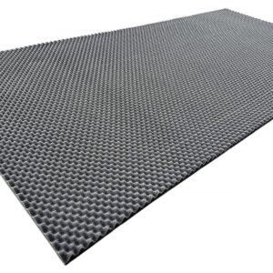 Mousse Acoustique Insonorisante ABM WAVE - 20mm, 1m2 Insonorisation Mousse Absorbante Acoustique application de mousse acoustique ABM Insulation