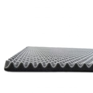 ABM Wave Sound Absorbing Acoustic Foam, 20mm, 1m2 Acoustic Absorbing Soundproofing Foam acoustic foam