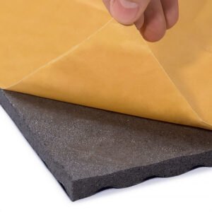 Mousse Acoustique Insonorisante Avec Feuille ABM WAVE Autocollante - 15mm, 1m2  ABM-Insulation-PFPAM15FOLIA-EA-01