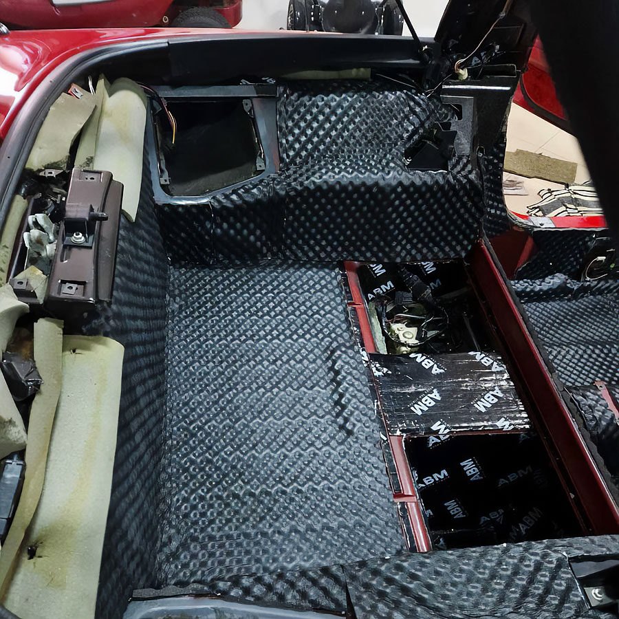 Mousse Acoustique Insonorisante Avec Feuille ABM WAVE Autocollante - 15mm, 1m2 ABM-Insulation-PFPAM15FOLIA-EA-05 Mousse Acoustique Insonorisante Avec Feuille ABM WAVE Autocollante - 15mm, 1m2 ABM-Insulation-PFPAM15FOLIA-EA-05