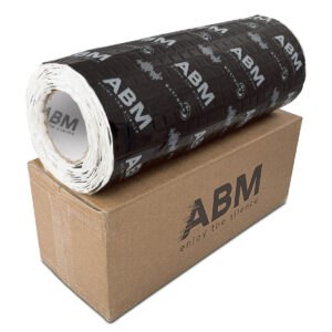 Tapis d'Insonorisation Autocollant en Butyle ABM Xtreme Premium en Rouleaux - 2.5mm, 1m2 mata wygłuszająca,mata butylowa,mata wyciszająca,izolacja akustyczna ABM-Xtreme-mat-rolls-black-1