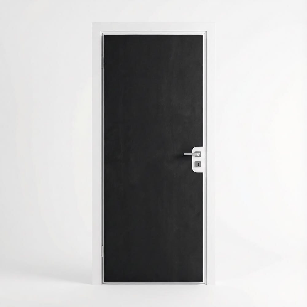 Ensemble de matériaux pour insonoriser les portes intérieures, 2×2m2, Noir abm-z1-12