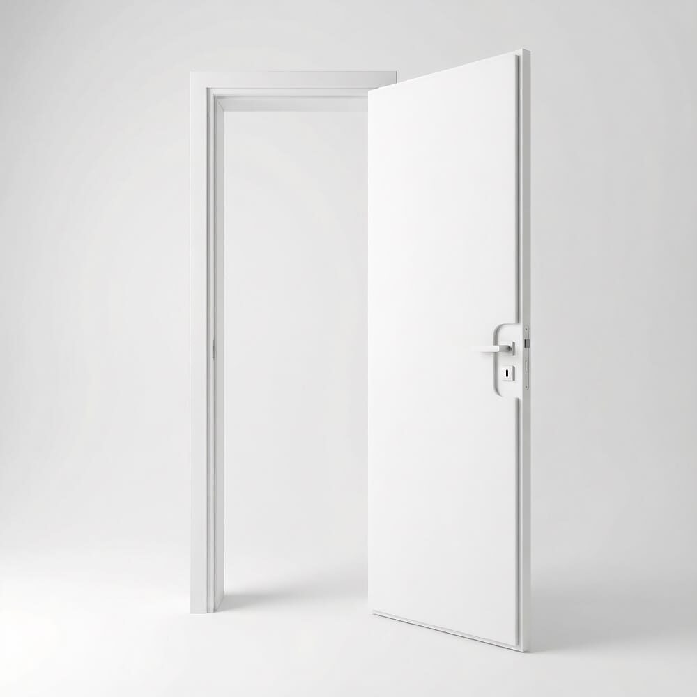 Ensemble de matériaux pour l'insonorisation des portes intérieures, 2×2m2, Blanc abm-z2-10