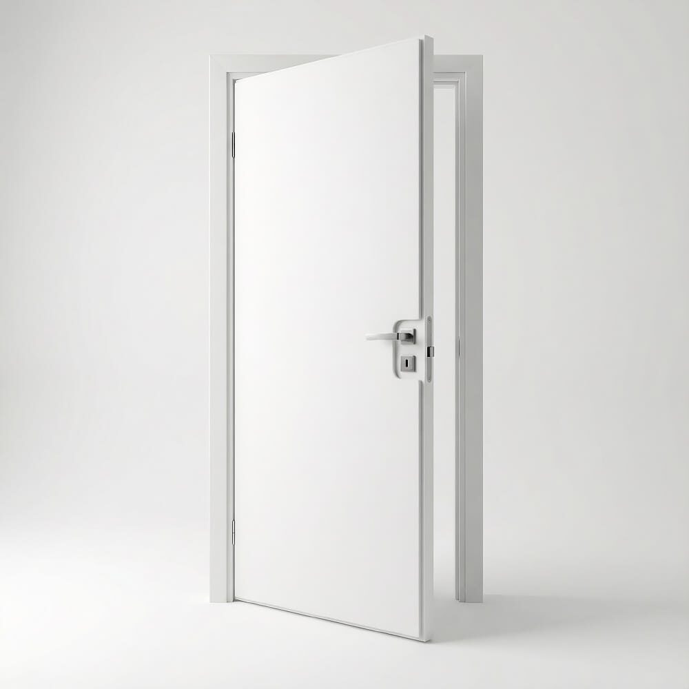 Ensemble de matériaux pour l'insonorisation des portes intérieures, 2×2m2, Blanc abm-z2-11