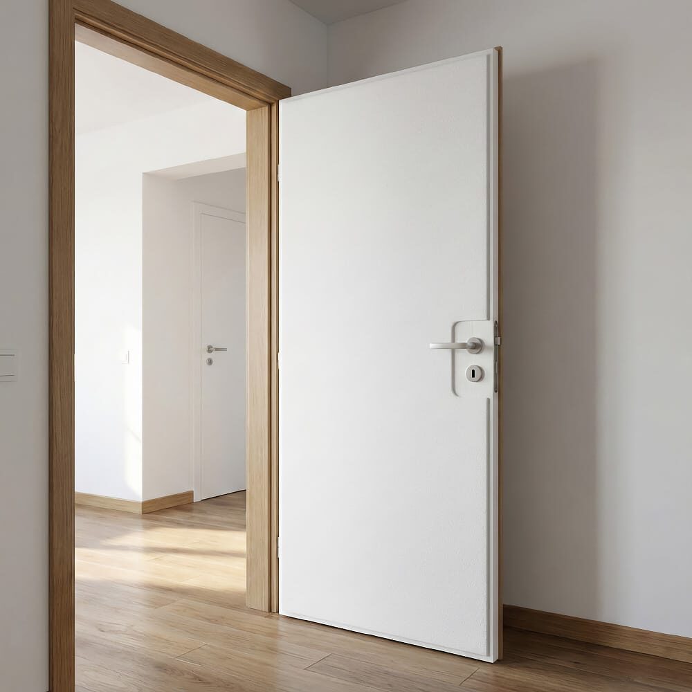 Ensemble de matériaux pour l'insonorisation des portes intérieures, 2×2m2, Blanc abm-z2-15