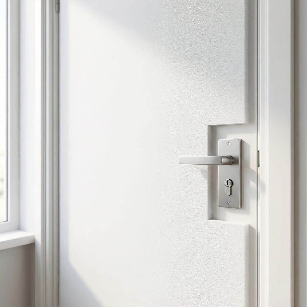 Ensemble de matériaux pour l'insonorisation des portes intérieures, 2×2m2, Blanc abm-z2-16