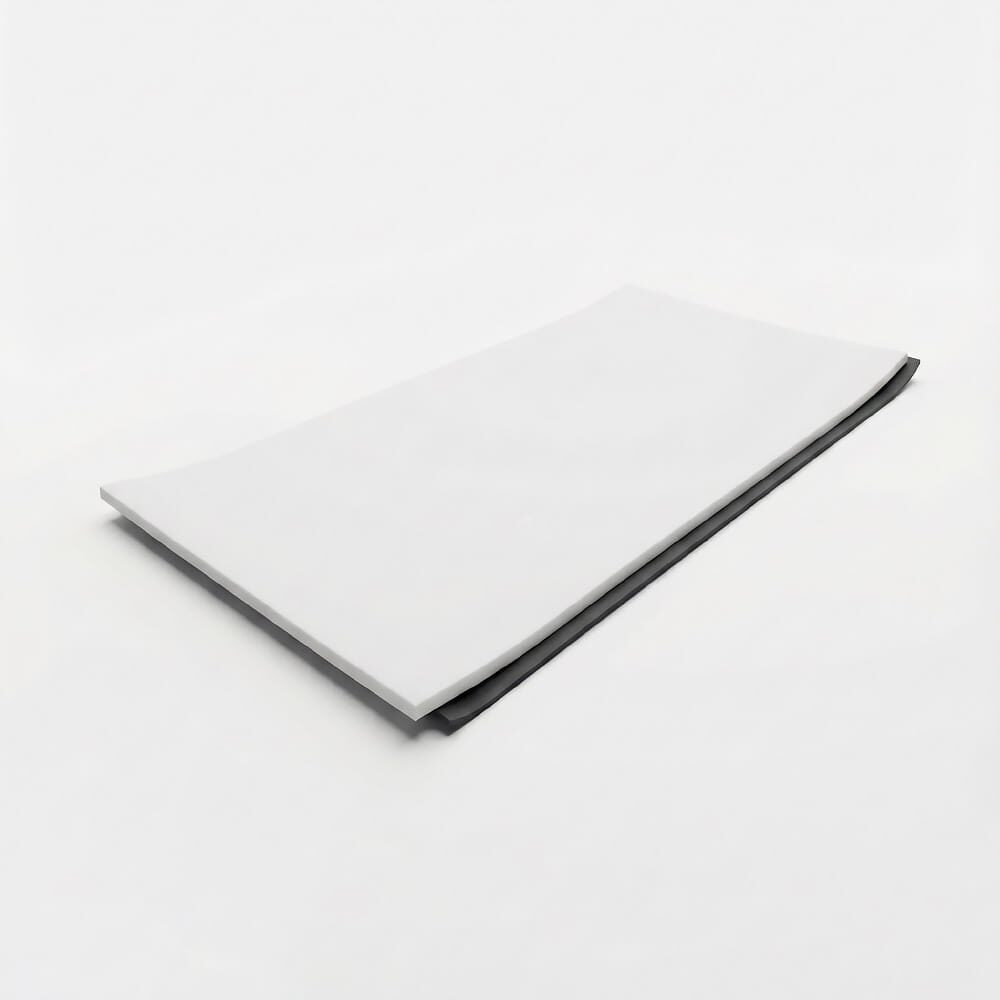 Ensemble de matériaux pour l'insonorisation des portes intérieures, 2×2m2, Blanc abm-z2-7