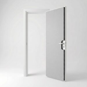 Ensemble de matériaux pour l'insonorisation des portes intérieures, 2×2m2, Blanc zd2010b-3