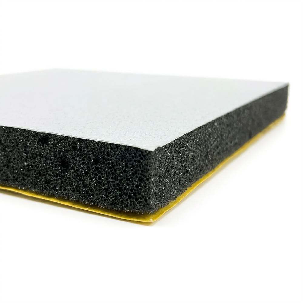 Ensemble de matériaux pour l'insonorisation des portes intérieures, 2×2m2, Blanc zd2010b-6
